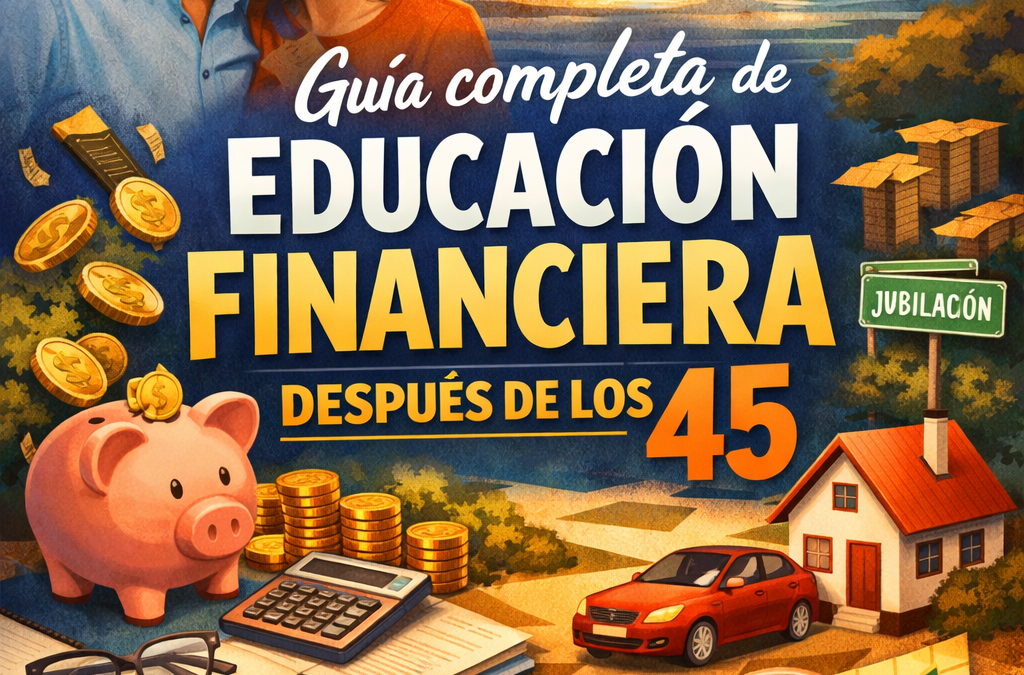 Guía Completa de Educación Financiera después de los 45: Todo lo que Necesitas Saber