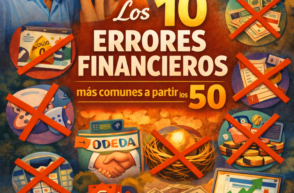 Los 10 Errores Financieros más Comunes a partir de los 50 (y Cómo Evitarlos)